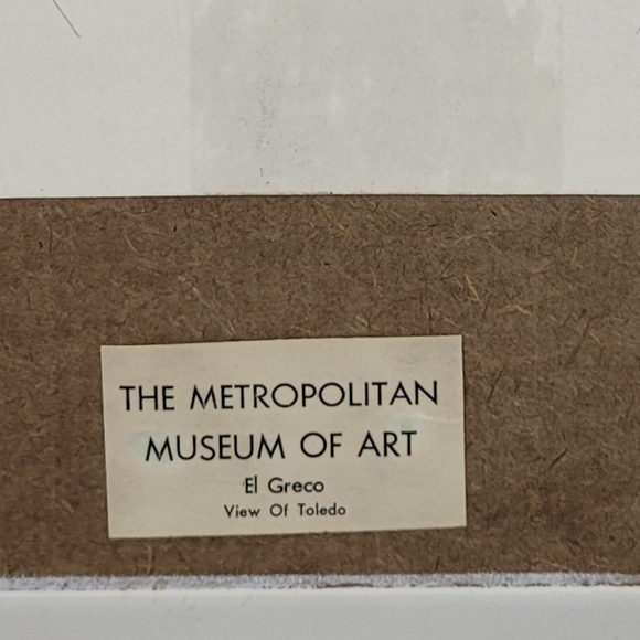 MOMA El Greco View of Toledo - Picture 7 of 8